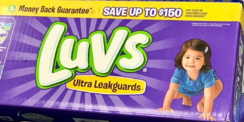 Luvs Diaper Boxes from $11.69 at Target (Regularly $18)