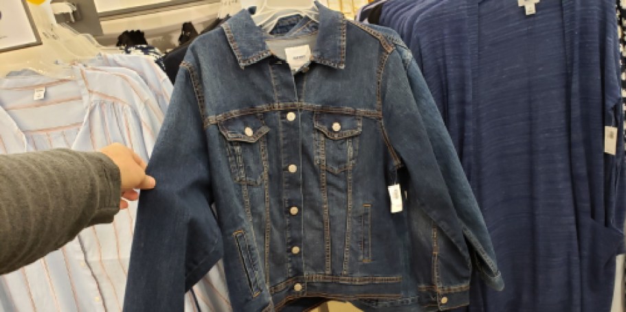 50% Off Old Navy Jean Jackets | Girls & Women’s Styles from $15 – Today Only!