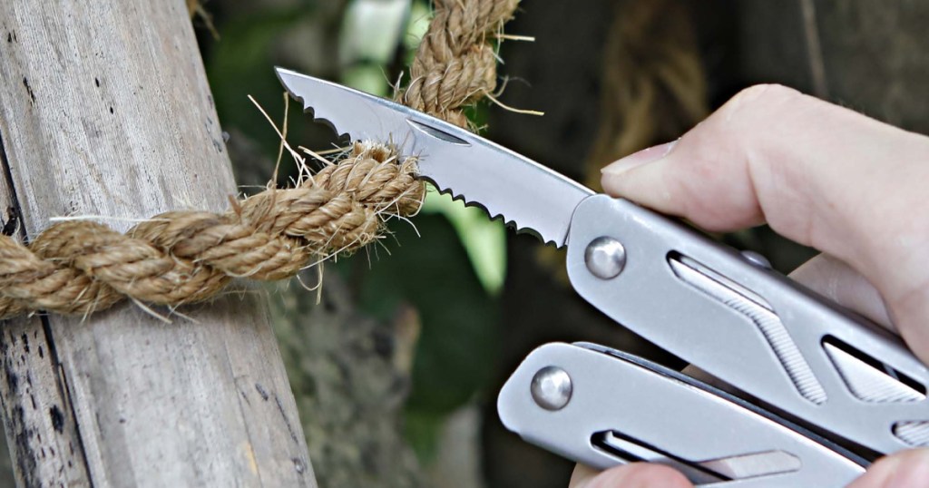 Ozark Trail Camping Steel 12-In-1 Multi Tool