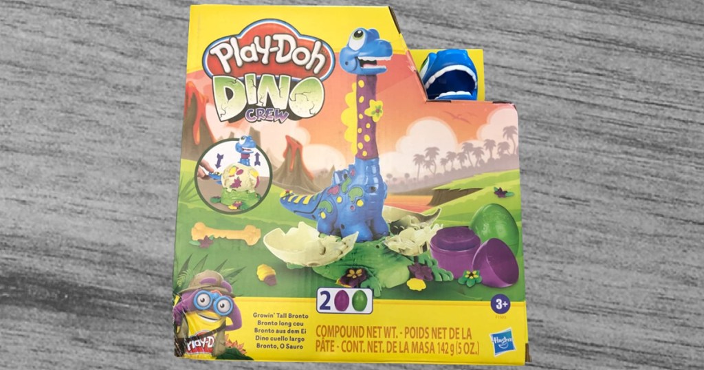 Play-Doh Dino Crew Growin' Tall Bronto Toy Dinosaur