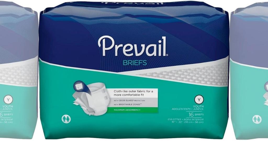 Youth Prevail Briefs Maximum Absorbency 96-Count