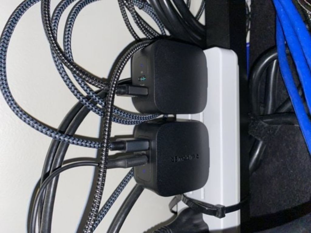 RAVPower PD Pioneer 30W USB C Wall Charger Dual Port in wall