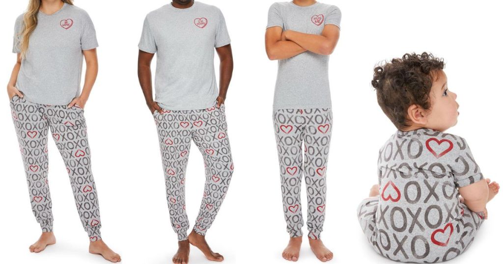 Sam's Club Valentine's Day Pajamas