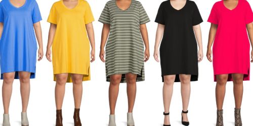 Walmart Plus Size Dresses Only $6.50  + More Clothing Clearance Finds from $4