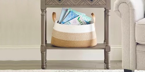 Up to 50% Off Lowe’s Storage Bins & Baskets | Prices from from $7 (Regularly $15)