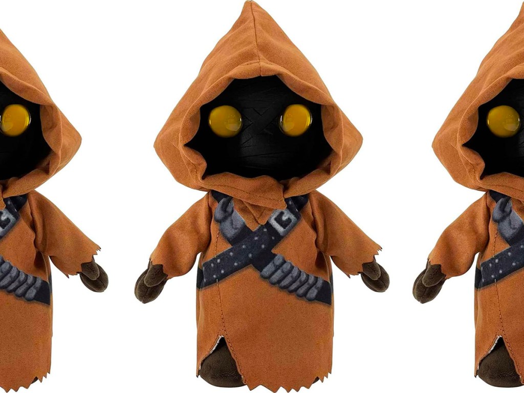 star wars jawa plush toy stock image