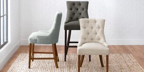 Upholstered Bar Stool 2-Pack Just $199 Shipped on HomeDepot.com (Regularly $359)