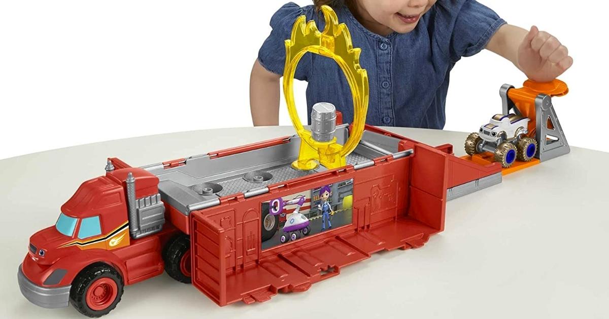 Fisher-Price Blaze and the Monster Machines Launch & Stunts Hauler