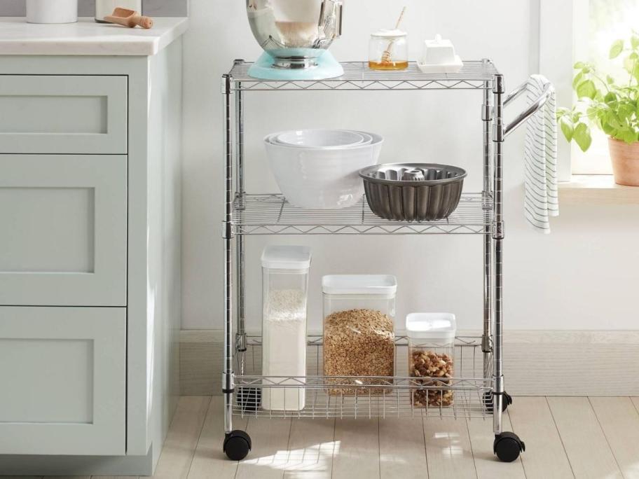 Brightroom 3-Tier Metal Utility Cart