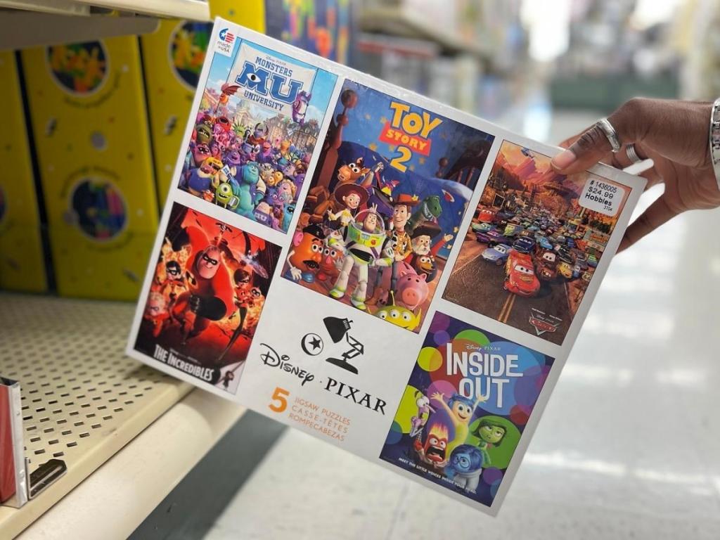 5 Disney & Pixar Jigsaw Puzzles