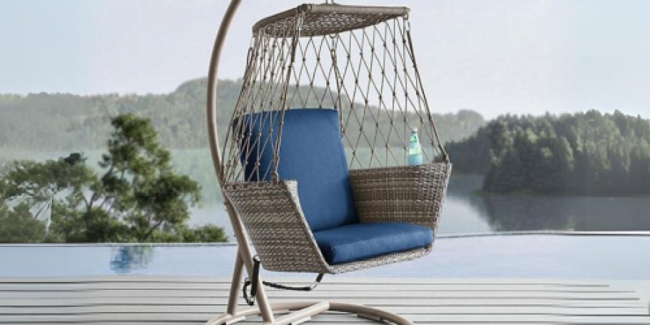 Hanging Wicker Chair w/ Cupholder Just $199 on SamsClub.com (Regularly $479)