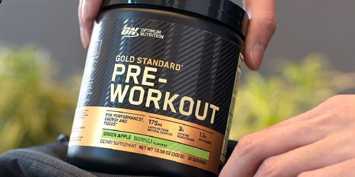 Optimum Nutrition Gold Standard Pre Workout Powder Only $16 Shipped on Amazon (Regularly $35)