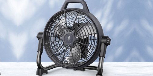 Portable Cordless Floor Fan Only $65 Shipped (Regularly $130) | Perfect for Outdoor Events or Power Outages