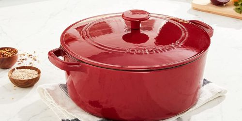 Cuisinart 5.5-Quart Cast Iron Dutch Oven Only $49.99 Shipped on Woot.com (Regularly $70)