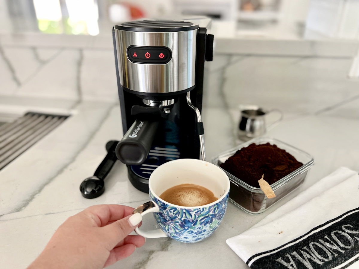 small espresso machine for how to make an americano