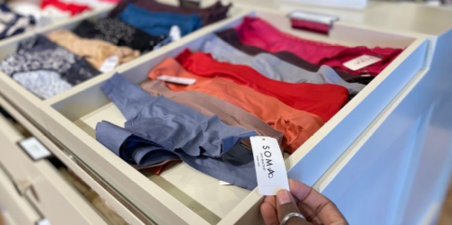 *HOT* Soma Sale | $2.40 Panties, $4.99 Sleepwear, $12 Robes, & More!