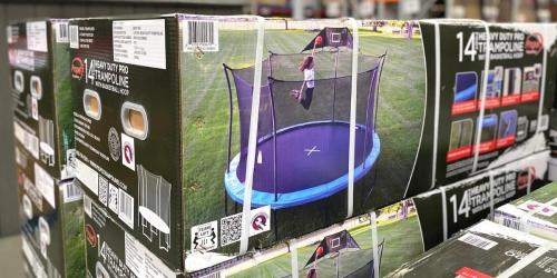 Propel 14′ Trampoline w/ Safety Enclosure & Basketball Hoop $179.98 on SamsClub.com (Regularly $240)