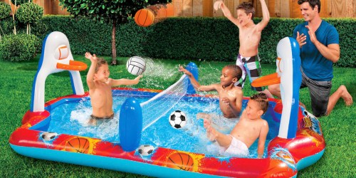 Huge Savings on Kids Pools | Banzai Sports Arena Play Center Pool Just $9.99 on BestBuy.com (Regularly $45)