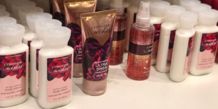 Bath & Body Works Travel-Size Products Only $2.95 (Regularly $8) – Today Only!