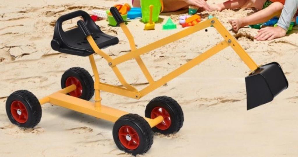 Costway Heavy Duty Kid Ride-On Sand Digger