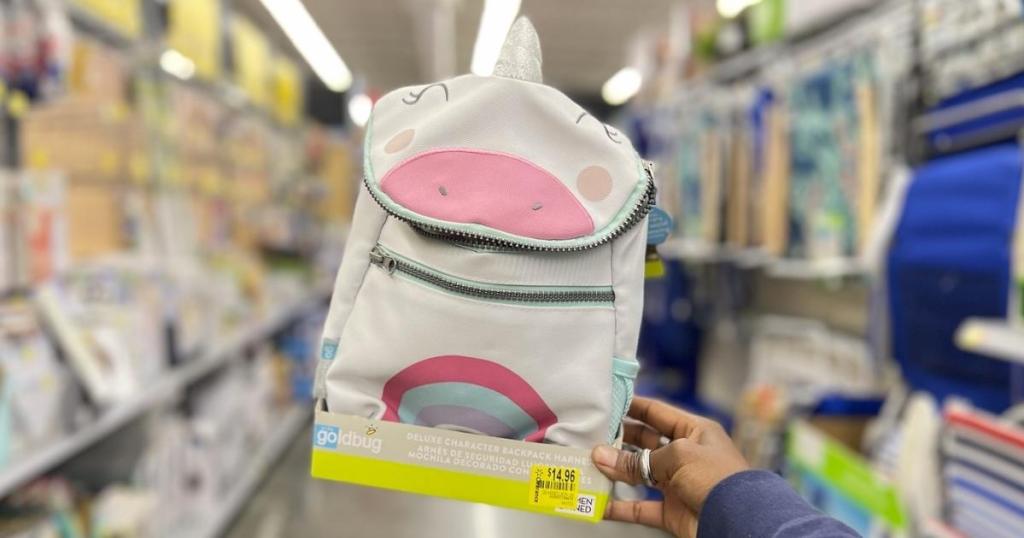 On The Goldbug Unicorn Harness Backpack w/ Removable Tether