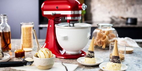 KitchenAid Ice Cream Maker Attachment w/ Scoop Just $60 Shipped (Regularly $92)