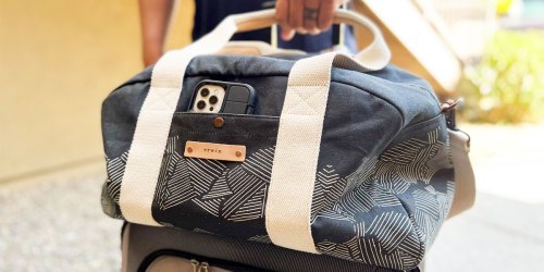 15% Off Team-Fave Weekender Bag + FREE Personalization (Father’s Day Gift Idea)