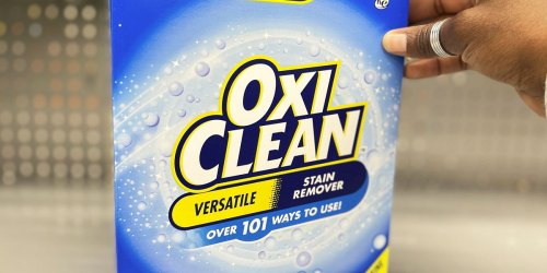 OxiClean Stain Remover Powder from $5 Each w/ Stackable Savings on Amazon