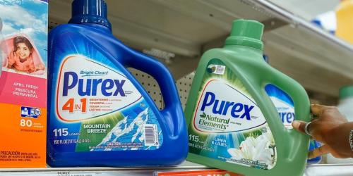 Huge Purex Laundry Detergent 150oz Bottles Just $3.99 Each After Cash Back at Target (Regularly $10)