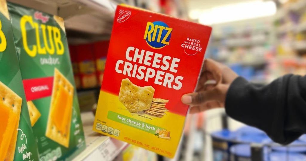 ritz cheese crispers four cheese