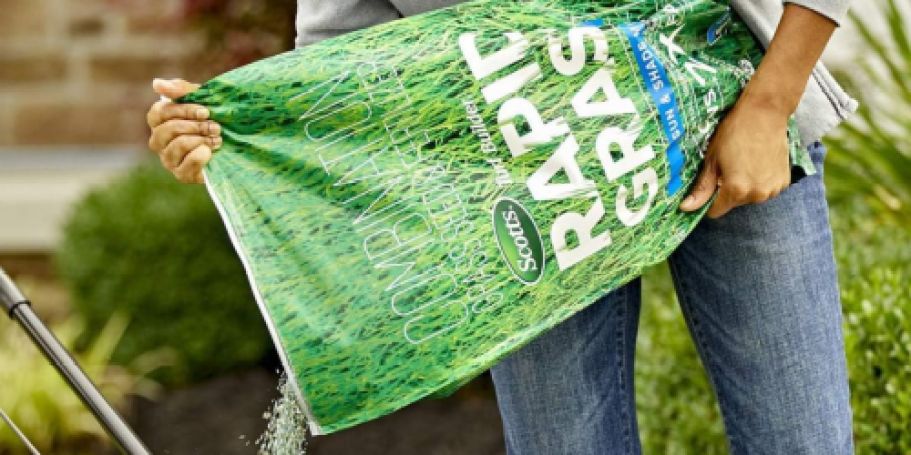 Scotts Turf Builder Rapid Grass Mix 16lb Bag Just $16 on Walmart.com (Reg. $65)