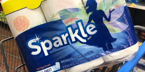 Sparkle Paper Towels Double Rolls 6-Pack Only $5.57 Shipped on Amazon (Just 99¢ Each)