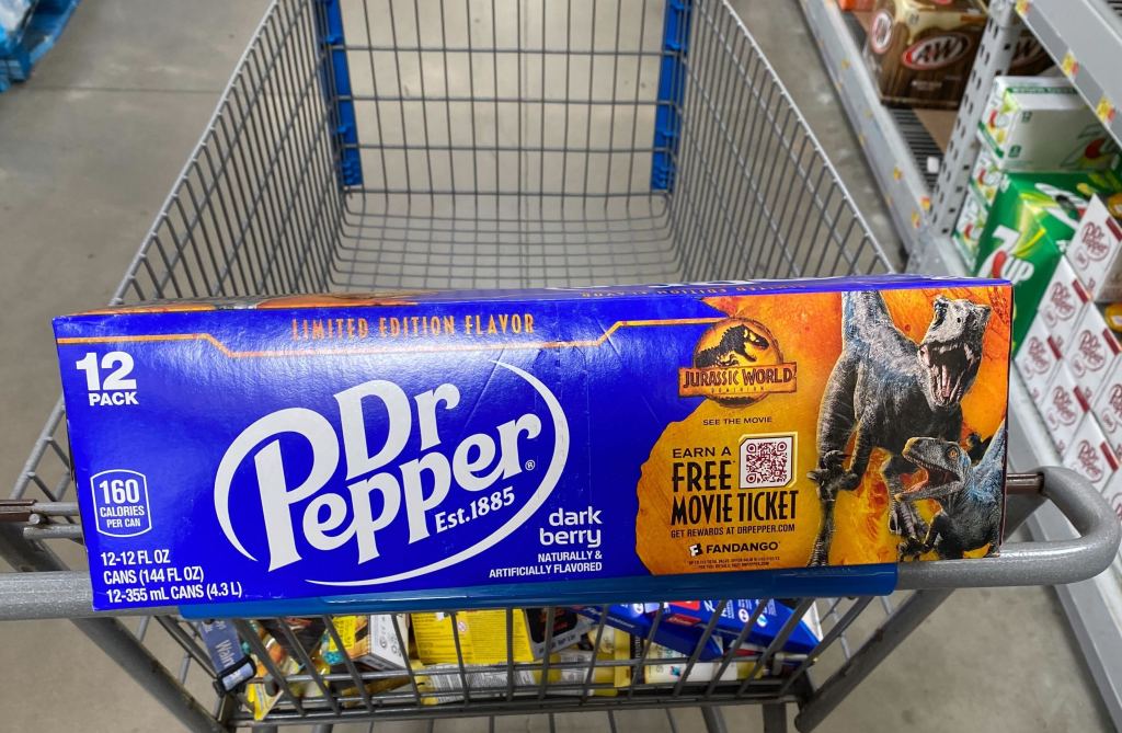 Walmart Dr. Pepper Dark Berry