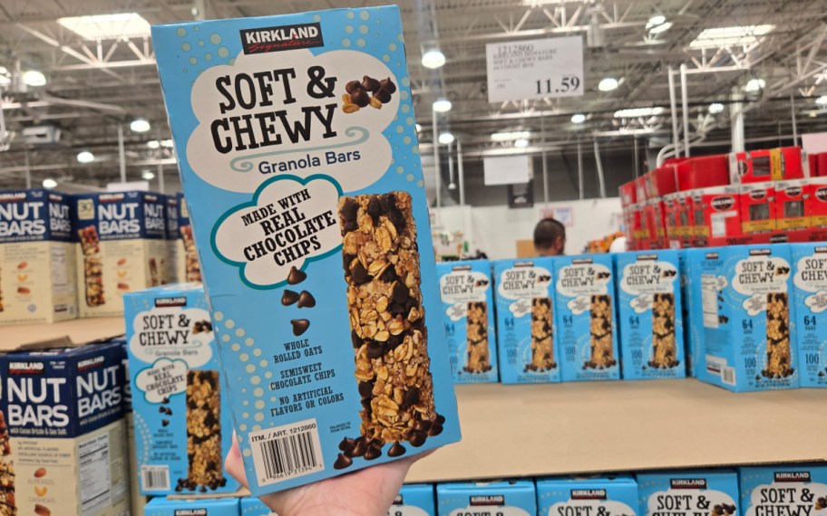 box of granola bars