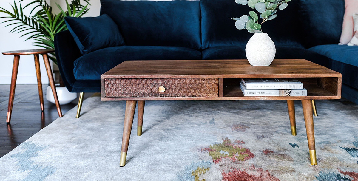 edloe finch coffee table and end table