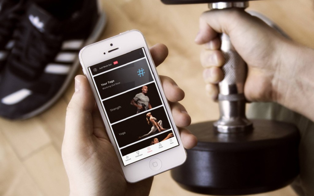 peloton app on phone