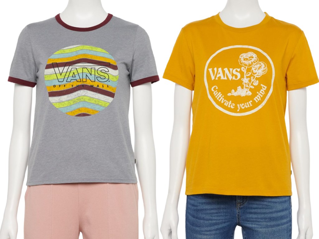 vans women t shirts