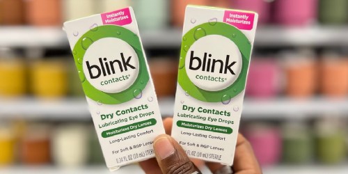 TWO Blink Contacts Eye Drops Just $1.79 on Walgreens.com (Regularly $16)