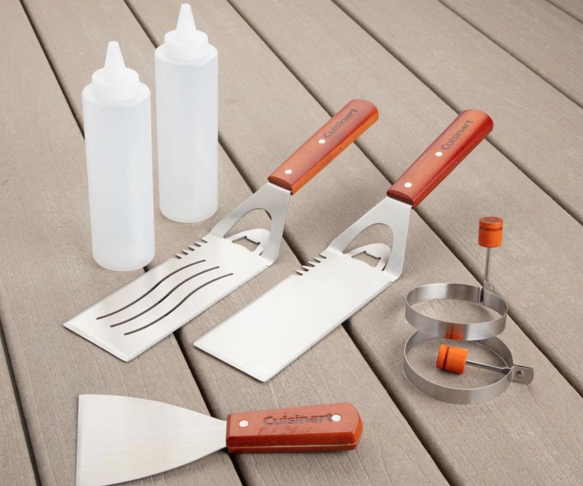 Cuisinart Stainless Steel 7-Piece BBQ Tool Set