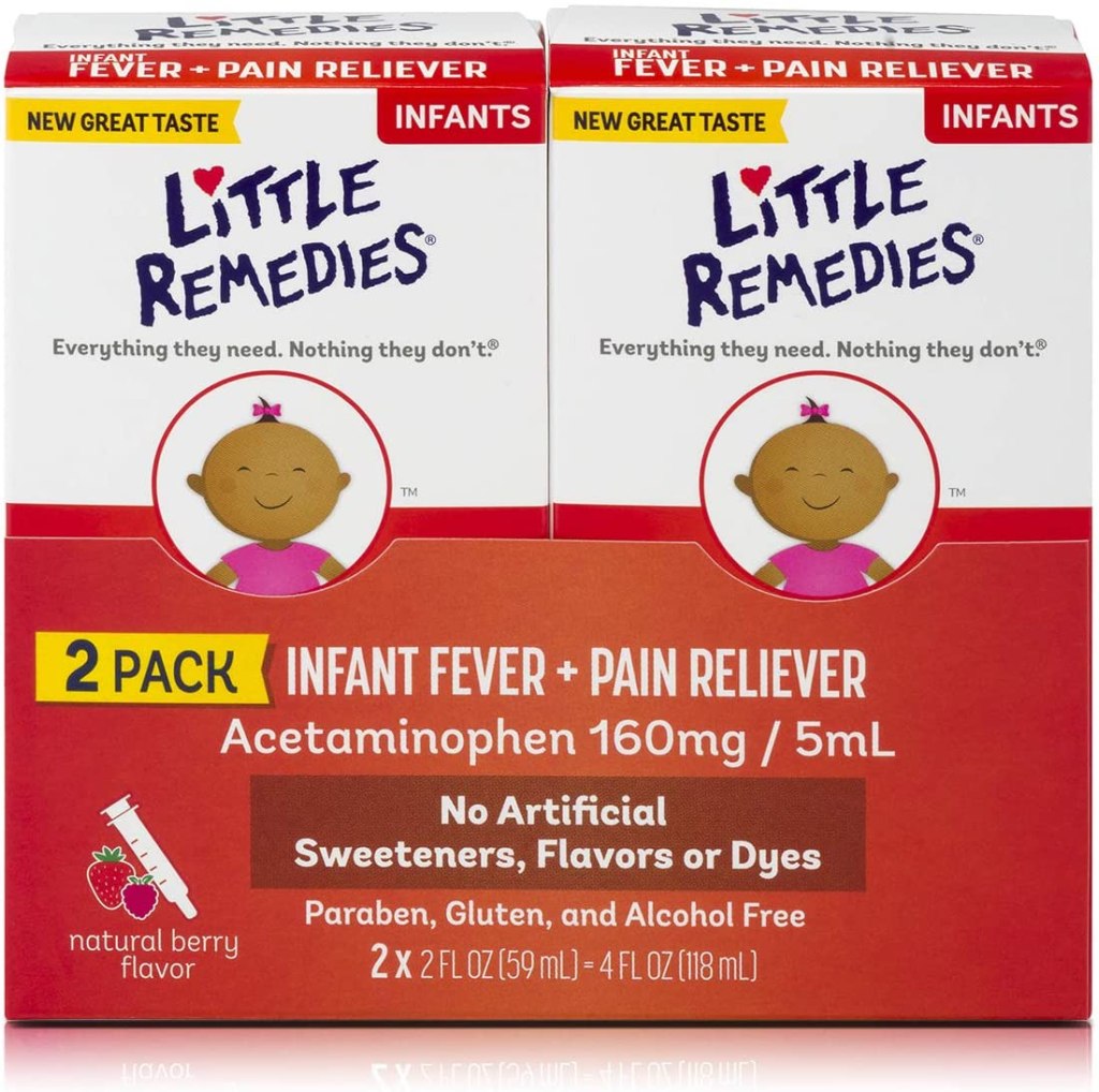 Little Remedies Pain Reliever 2 pack