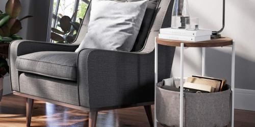 Round Side Table Only $29.99 Shipped on Amazon (Regularly $85)