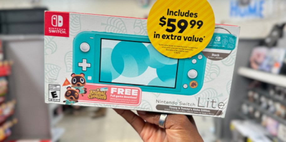 Nintendo Switch Lite w/ Animal Crossing Game Just $159 Shipped on Walmart.com