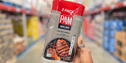 PAM Grilling Spray 2-Pack Only $1.91 at Sam’s Club