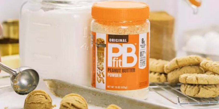 PBfit Peanut Butter Powder 8oz Jar Only $5.37 Shipped on Amazon (Keto-Friendly)