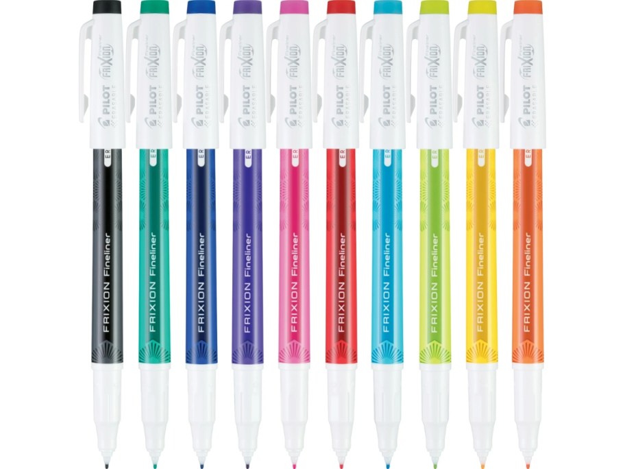 colorful Pilot FriXion Erasable Marker Pens
