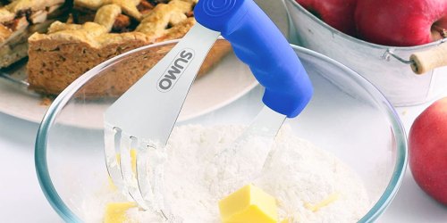 Stainless Steel Pastry Cutter from $3.99 on Amazon (Regularly $10) | Easily Make Your Own Pie Crust!
