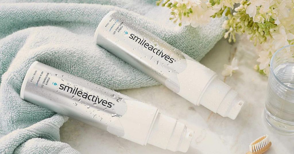 Smileactives Mega-Size Power Teeth Whitening Gel Duo