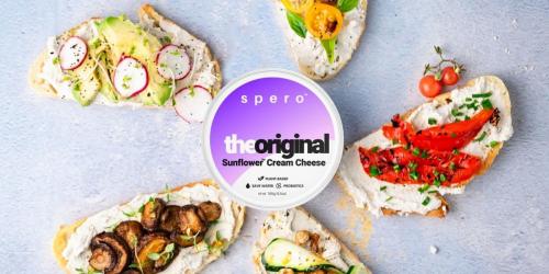 FREE Spero Plant-Based Cream Cheese Sample (Choose from 4 Flavors)