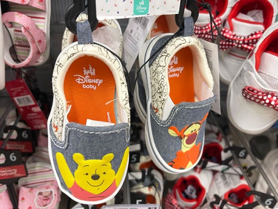 winnie the pooh and tigger baby sneakers