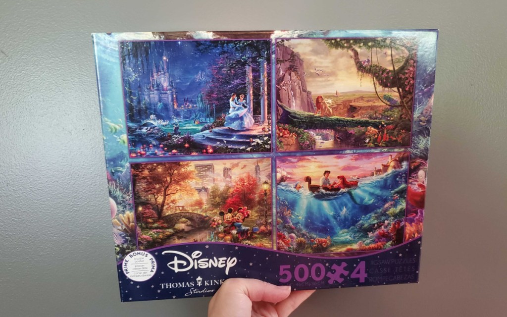 disney thomas kinkade puzzle